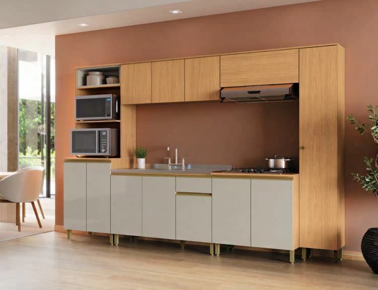 Cozinha Modulada Móveis Sul Lais