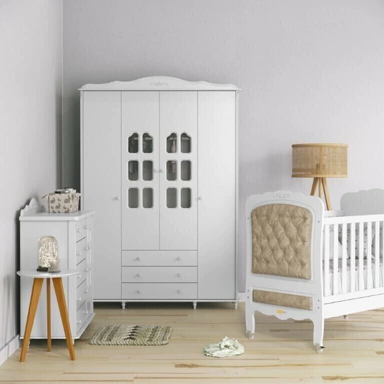 Roupeiro Matic Provence (branco)
