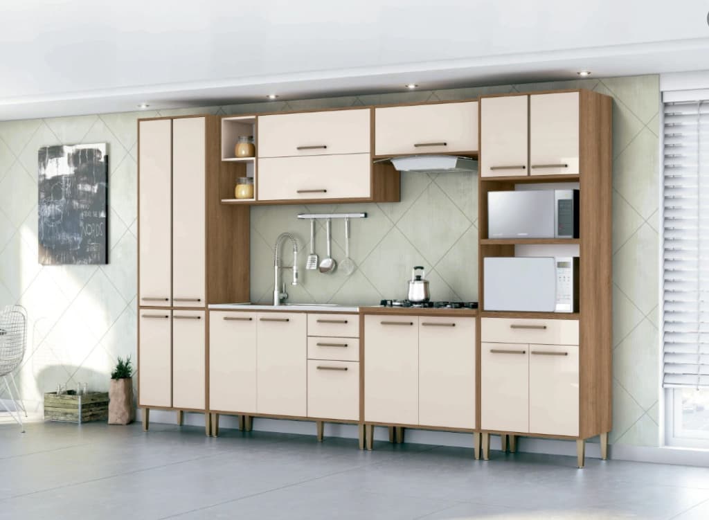 Cozinha Modulada Móveis Sul Victoria