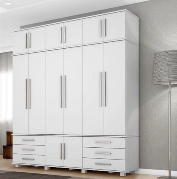 Roupeiro Maxel Taiti (branco)