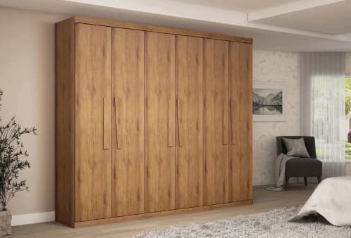 Roupeiro Gelius Infinity 6p