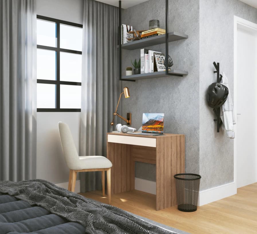 Mesa p/ Computador Móveis Sul Bari